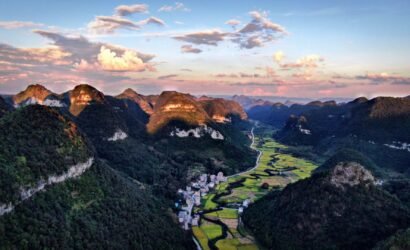 View from Camping Cave in Guizhou