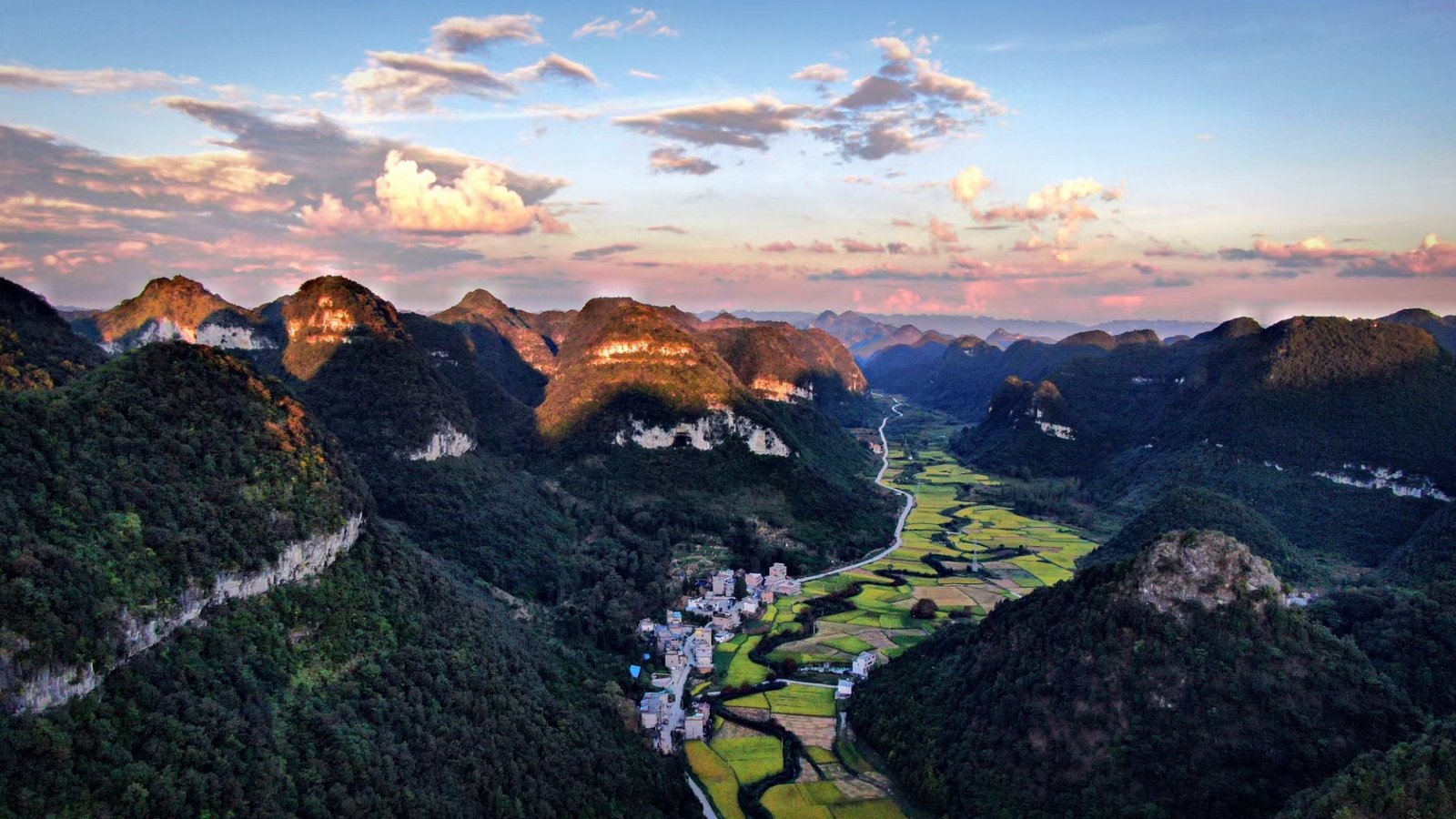 View from Camping Cave in Guizhou