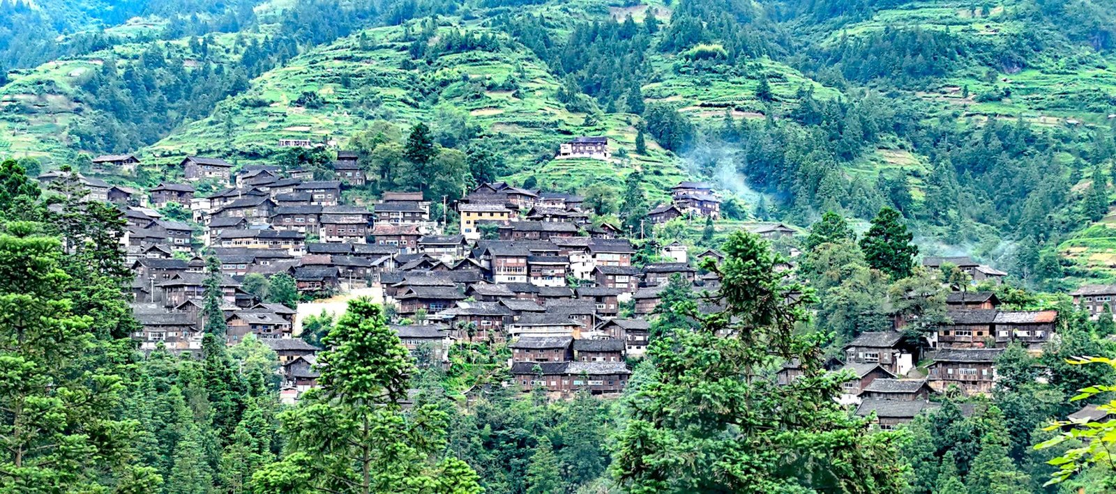 Miao Village View in Guizhou