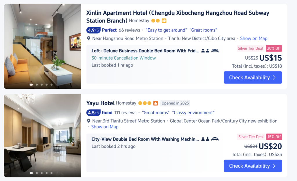 booking hotel, Chinese accommodation