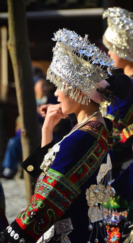 Langde Village 郎德 , Guizhou Province 贵州 in local costom