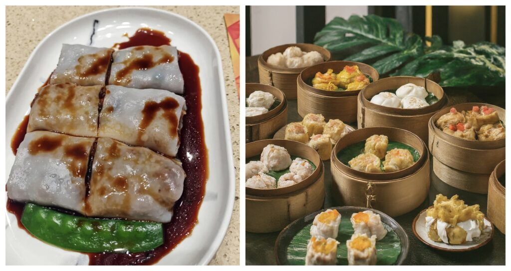 Rice Noodle Rolls and Dim Sum