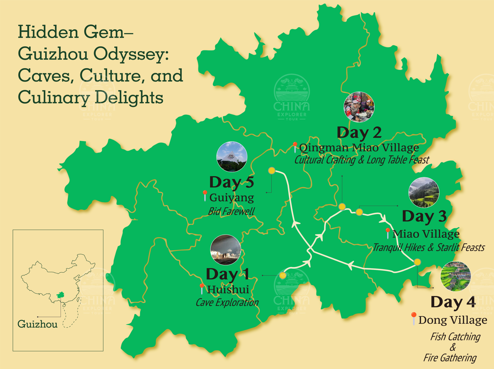 map of china guizhou 