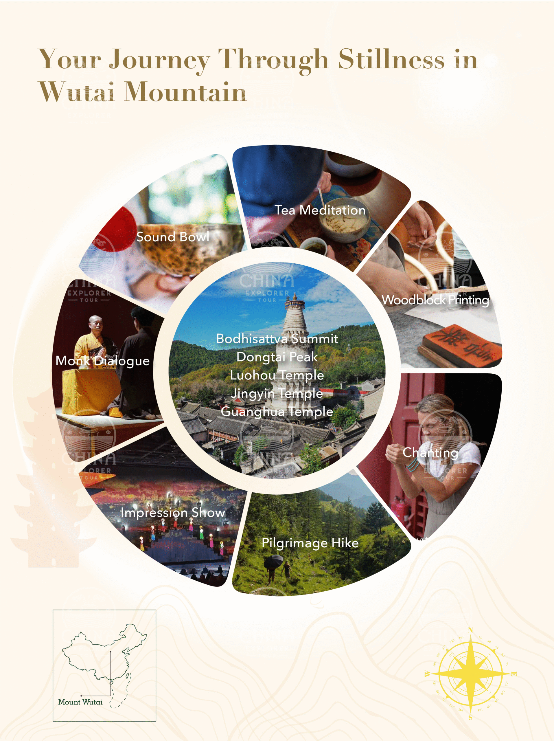 wutai china retreat