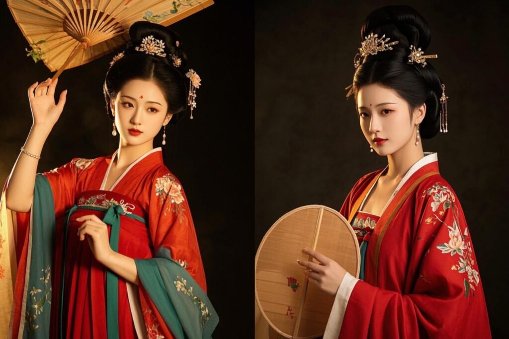 Traditional Chinese Hanfu Photoshoots and styles