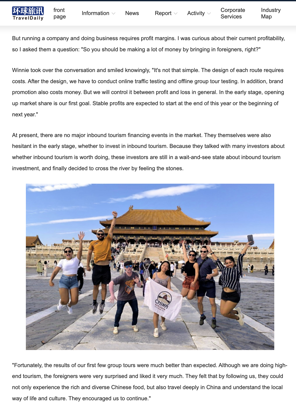 CET China explorer tour