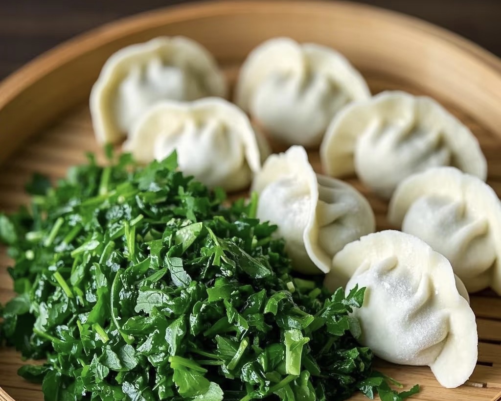 ingredients in China, dumplings