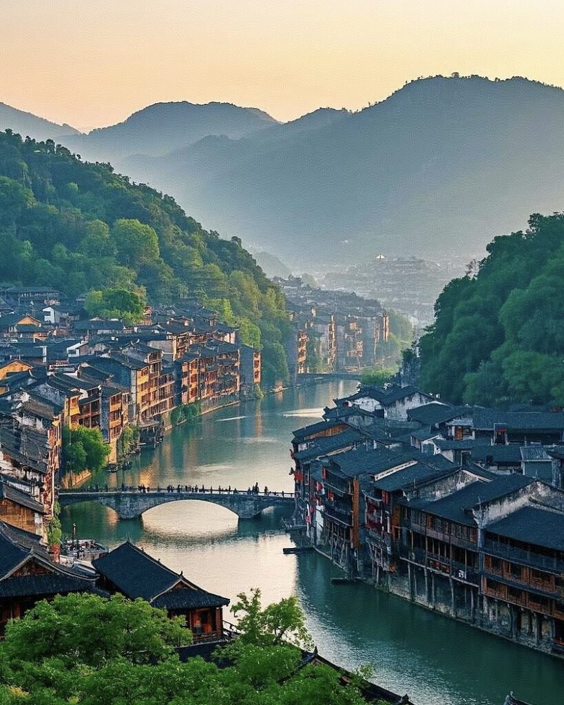 Fenghuang town China