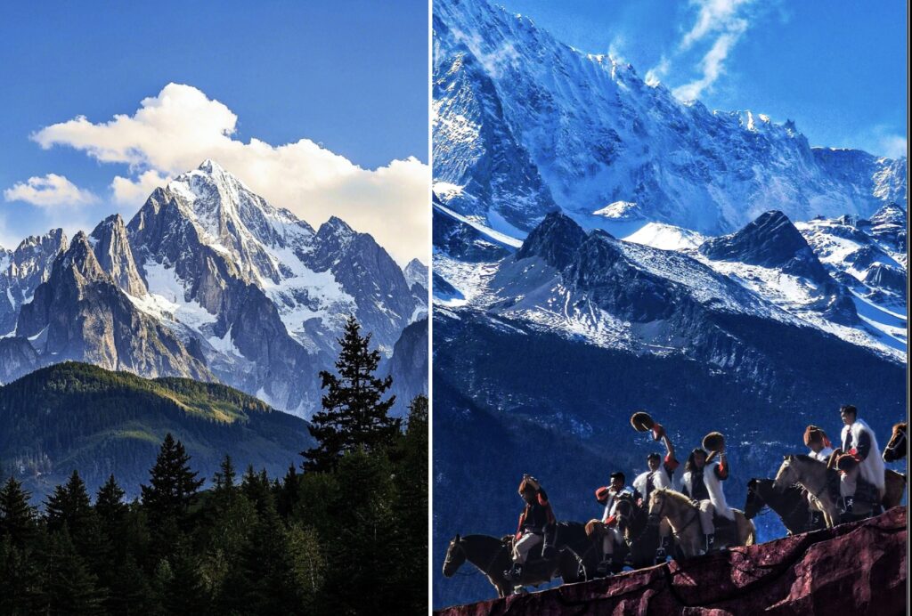 Jade Dragon Snow Mountain and Impression Lijiang