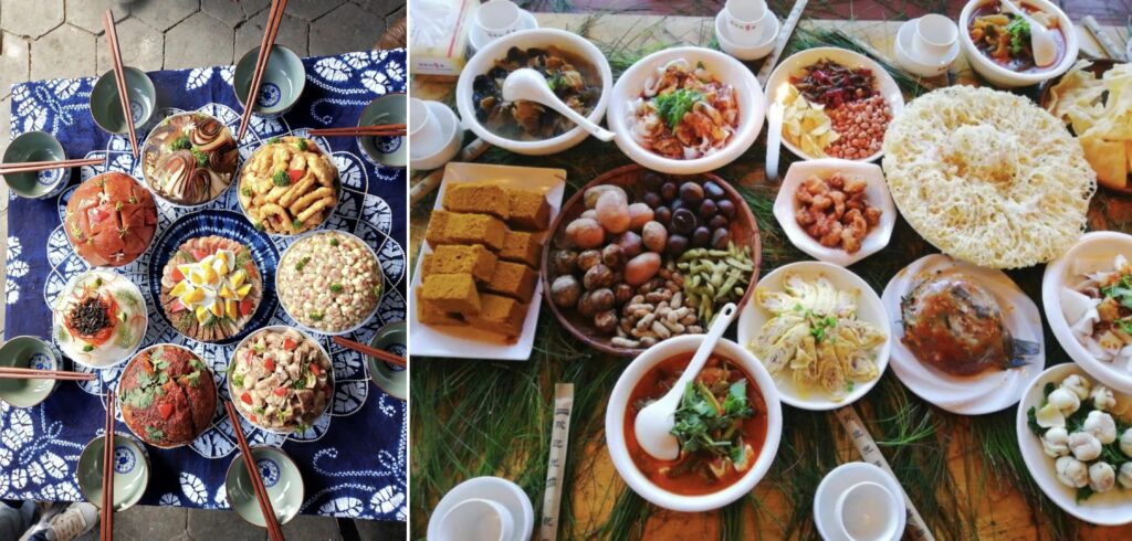 Dali Bai-Style Meal