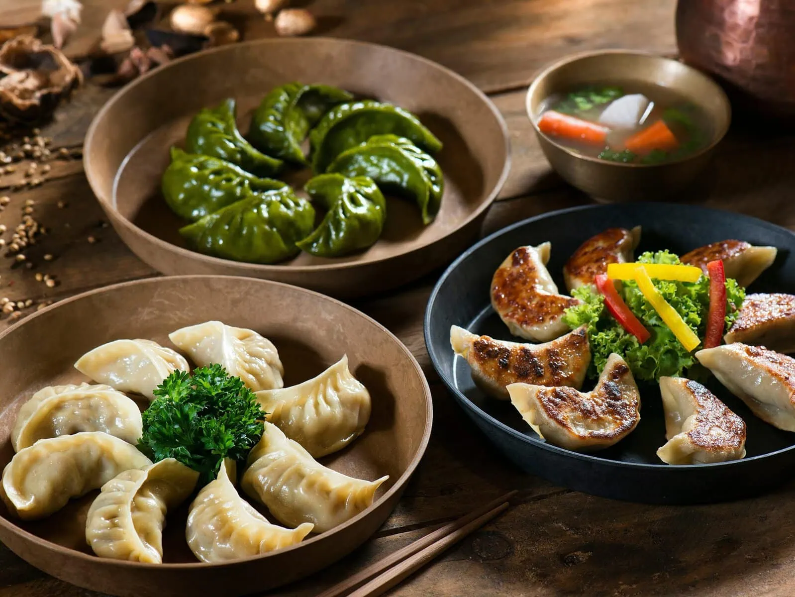 Dumplings, Chinese food