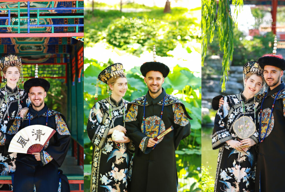 hanfu photoshoot, zhongshan park, beijing, couple, chinatrip