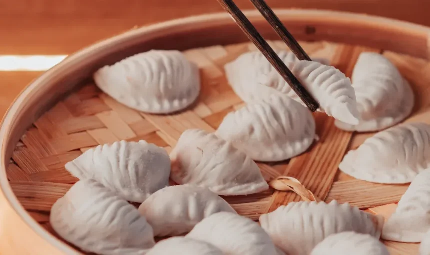 Making Soup Dumplings in English in Shanghai