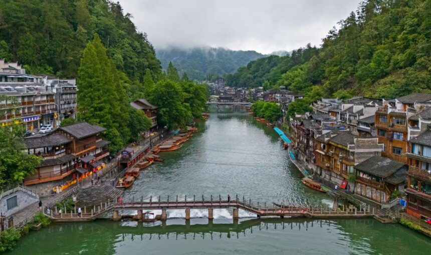 How to Visit Fenghuang Qinglong Ancient Bridge and Discover Miao Architecture