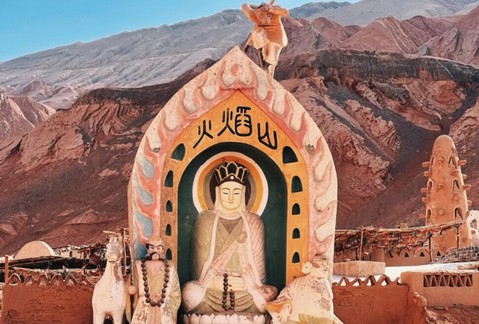Flaming Mountain,Turpan,Xinjiang,Chinatravel