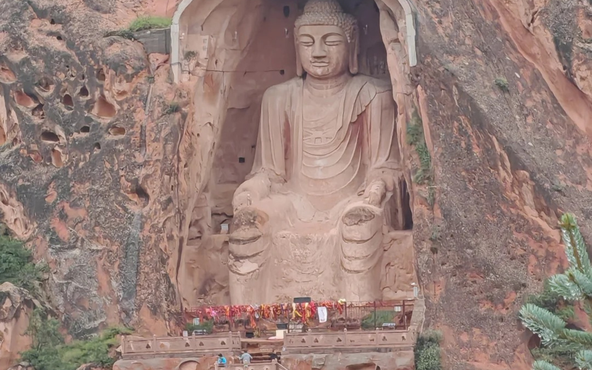 Xumishan Grottoes,Guyuan,Ningxia,Chinatravel