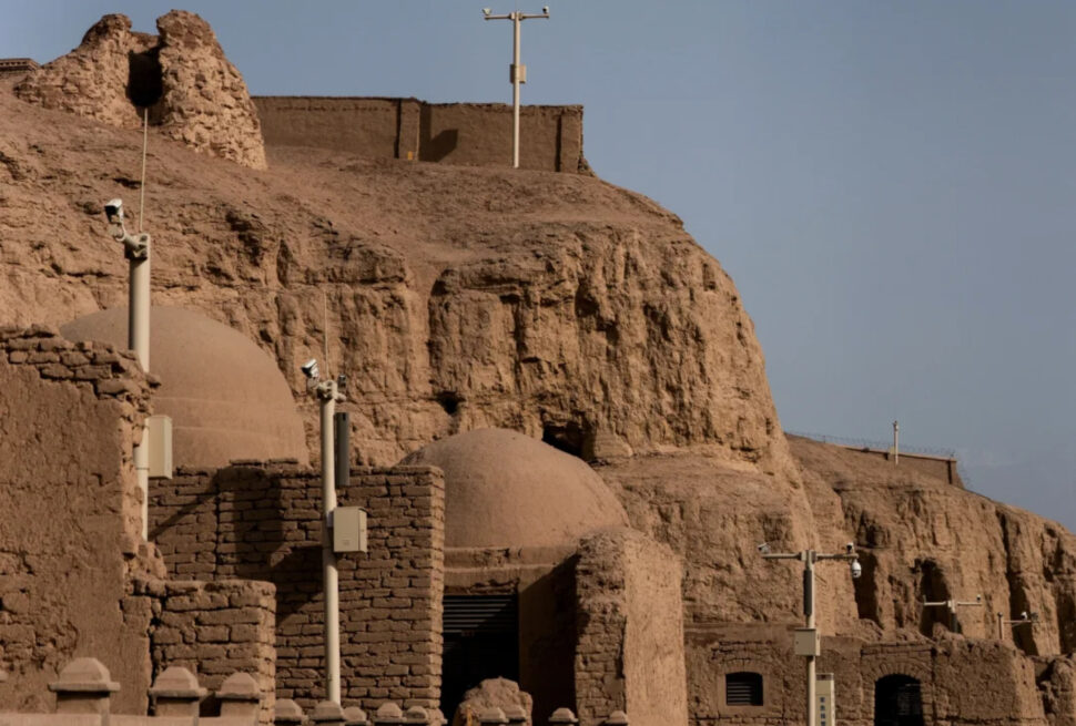 Bezeklik Thousand Buddha Caves,Turpan,Xinjiang,Chinatravel