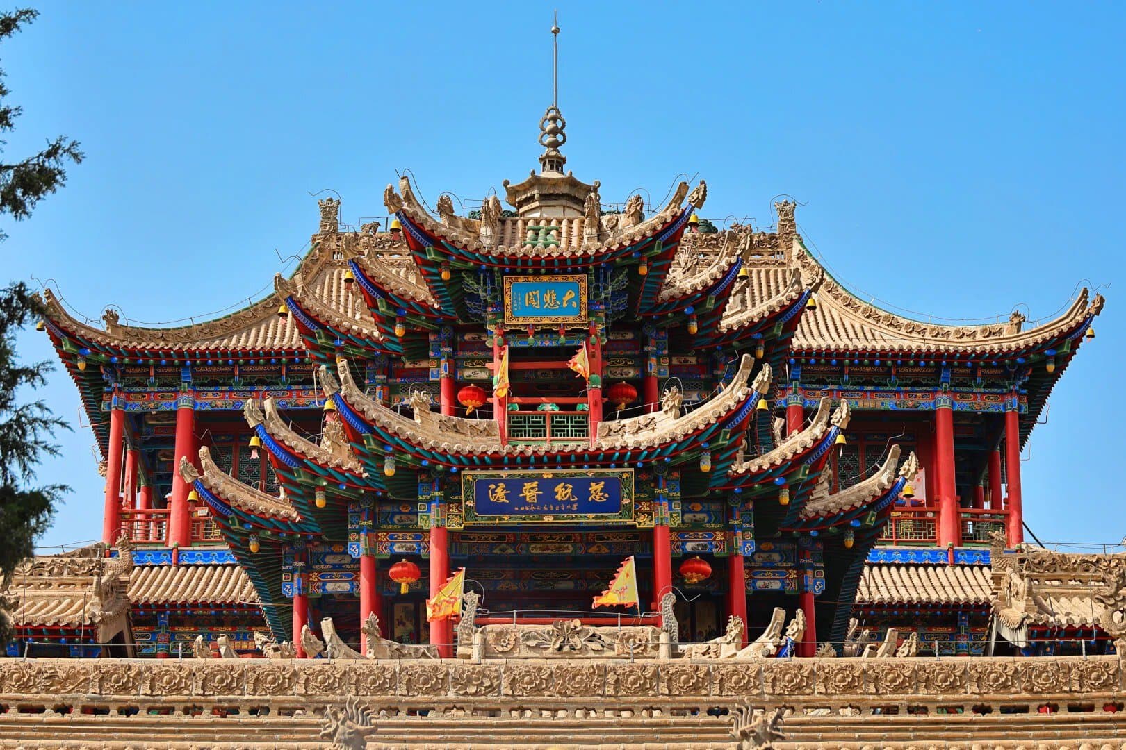 Gao Temple,Zhongwei,Ningxia,Chinatravel
