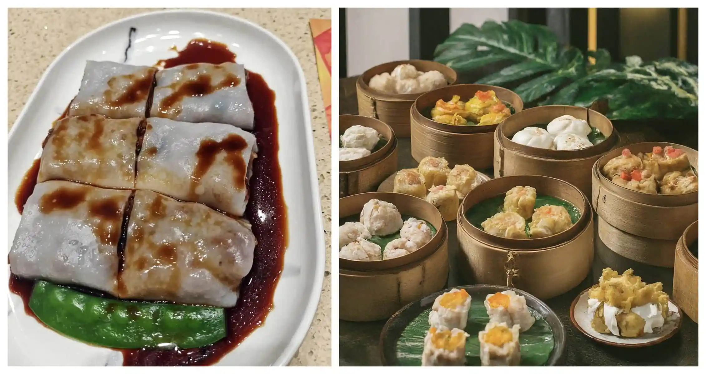 Rice Noodle Rolls and Dim Sum