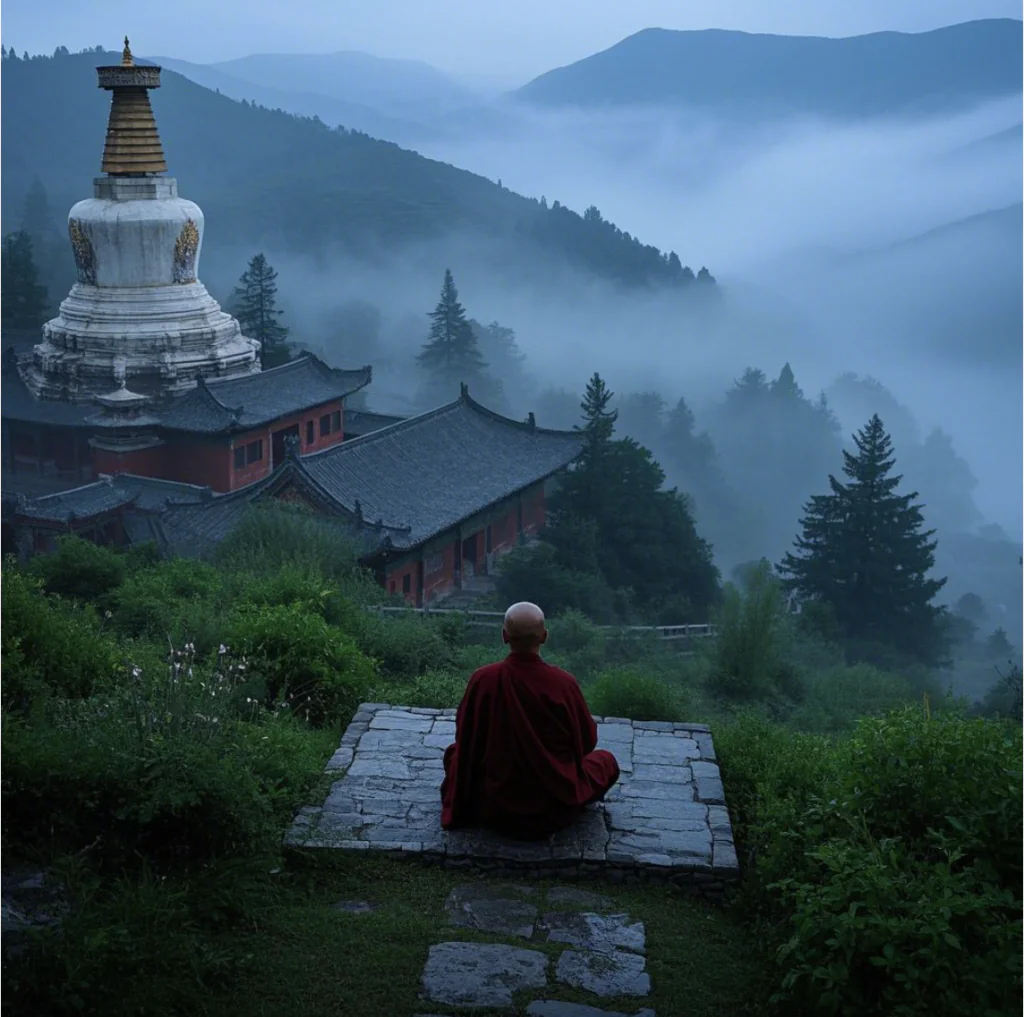 Mount Wutai meditatiom practice