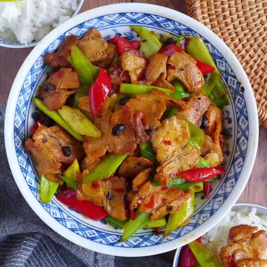 Twice-Cooked Pork Slices(回锅肉)