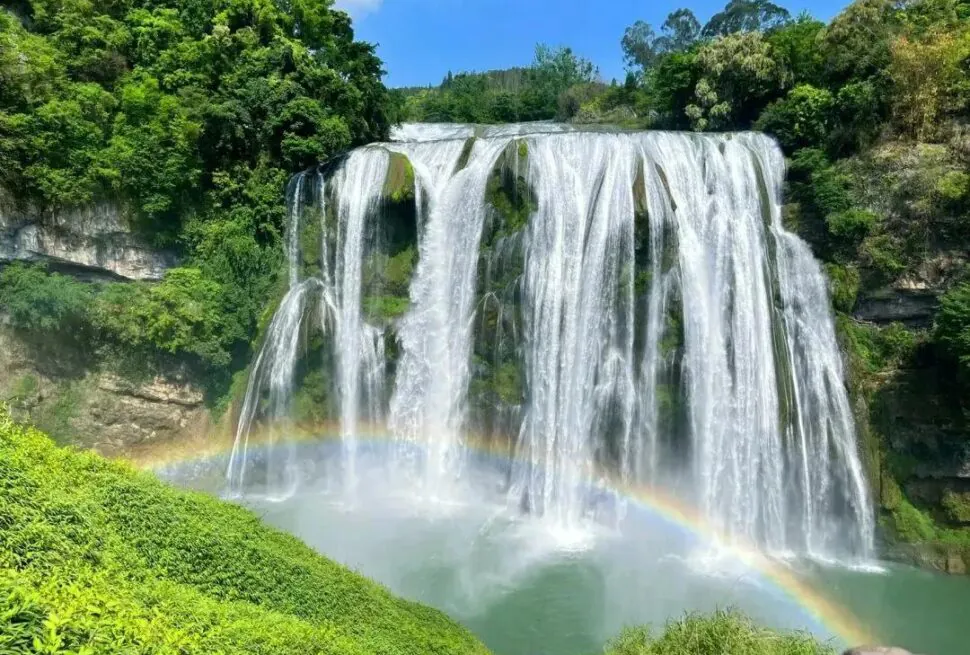huangguoshu，guizhou