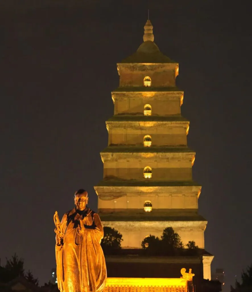 Xi'an’s Giant Wild Goose Pagoda