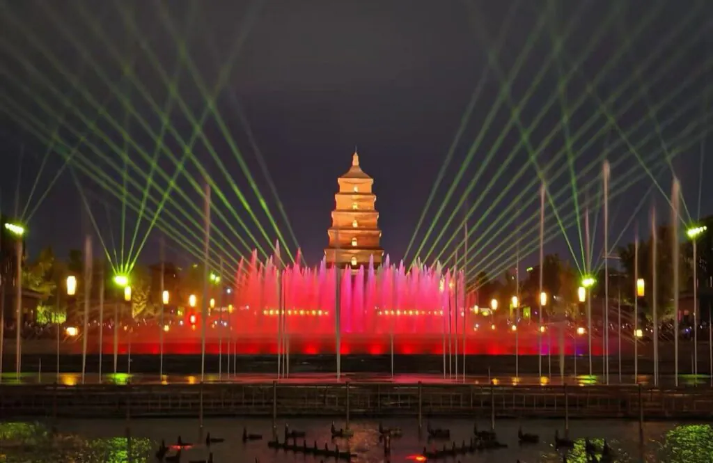 Xi'an’s Giant Wild Goose Pagoda