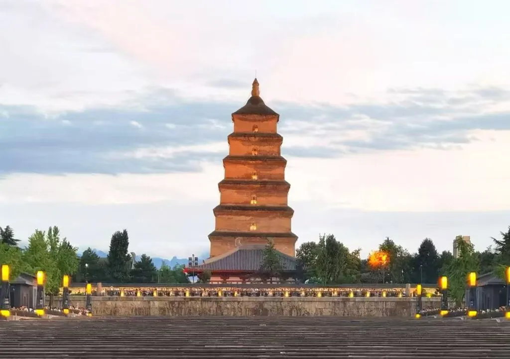 Xi'an’s Giant Wild Goose Pagoda