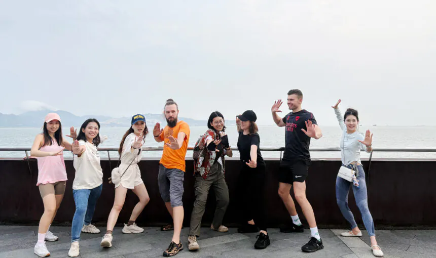 Riding Shenzhen Bay – CET Featured by Shenzhen Evening News