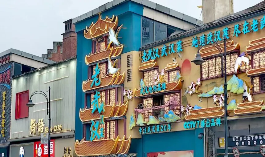 Wuhan Han Street Pedestrian Zone Walkthrough and Foodie Highlights