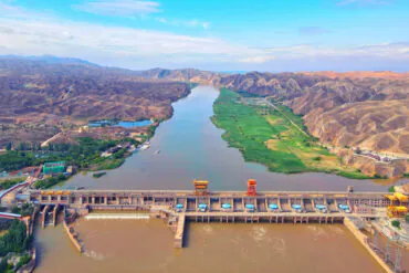 Yellow River Canyon,Zhongwei,Ningxia,Chinatravel