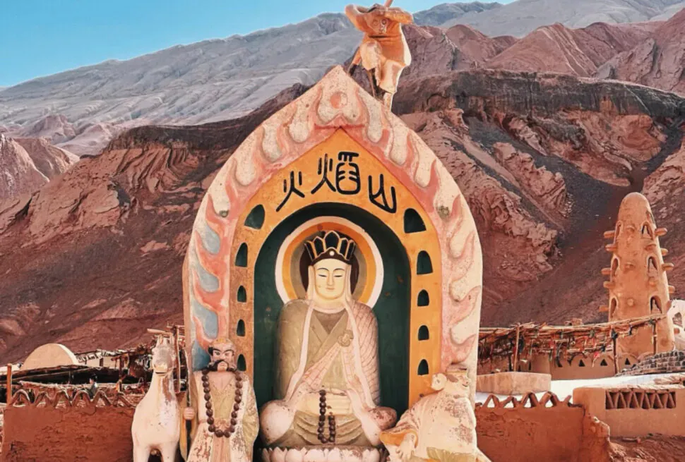 Flaming Mountain,Turpan,Xinjiang,Chinatravel