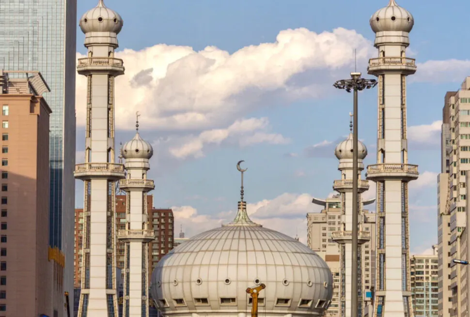 Xiguan Mosque,Lanzhou,Gansu,Chinatravel