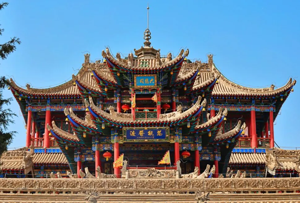 Gao Temple,Zhongwei,Ningxia,Chinatravel