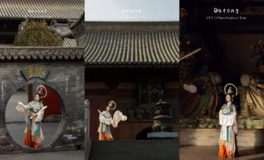 Hanfu,Datong,Chinatravel A woman dressed in traditional Hanfu at Datong Grottoes, China.